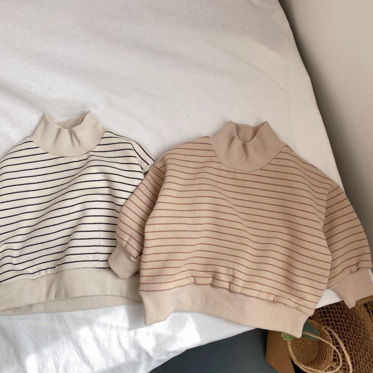 Baby Kid Girls Boys Striped Tops