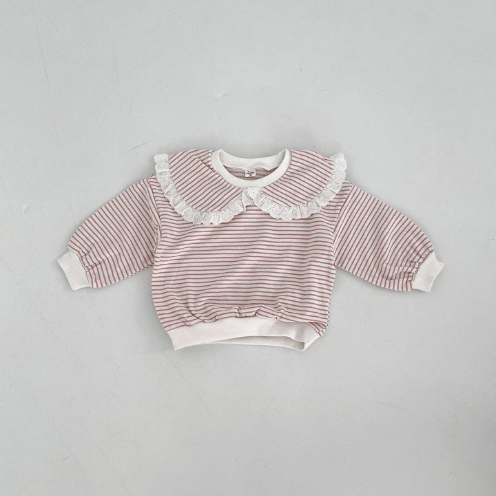 Baby Kid Girls Striped Tops