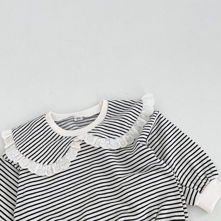 Baby Kid Girls Striped Tops