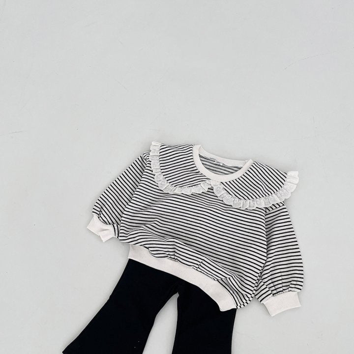 Baby Kid Girls Striped Tops