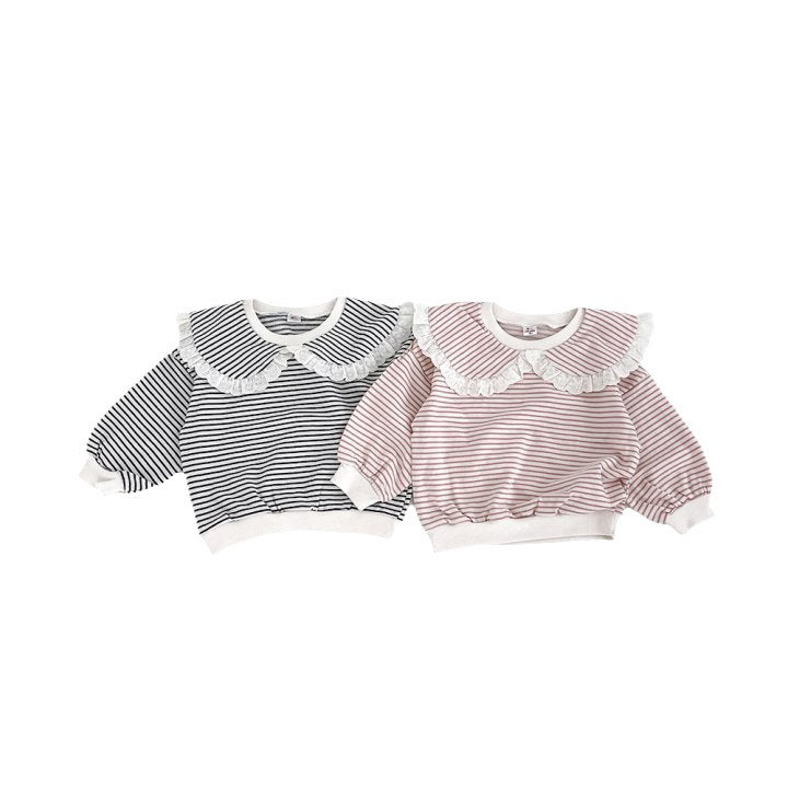 Baby Kid Girls Striped Tops