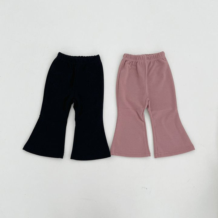 Baby Kid Girls Solid Color Pants