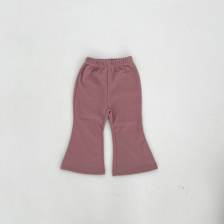 Baby Kid Girls Solid Color Pants