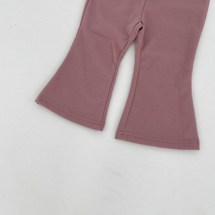 Baby Kid Girls Solid Color Pants