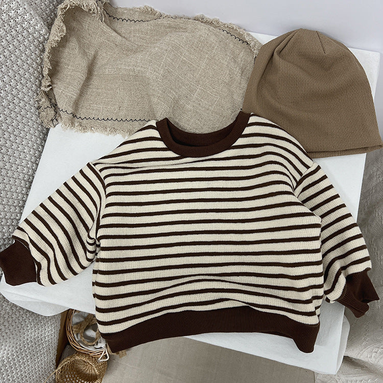 Baby Kid Boys Striped Tops