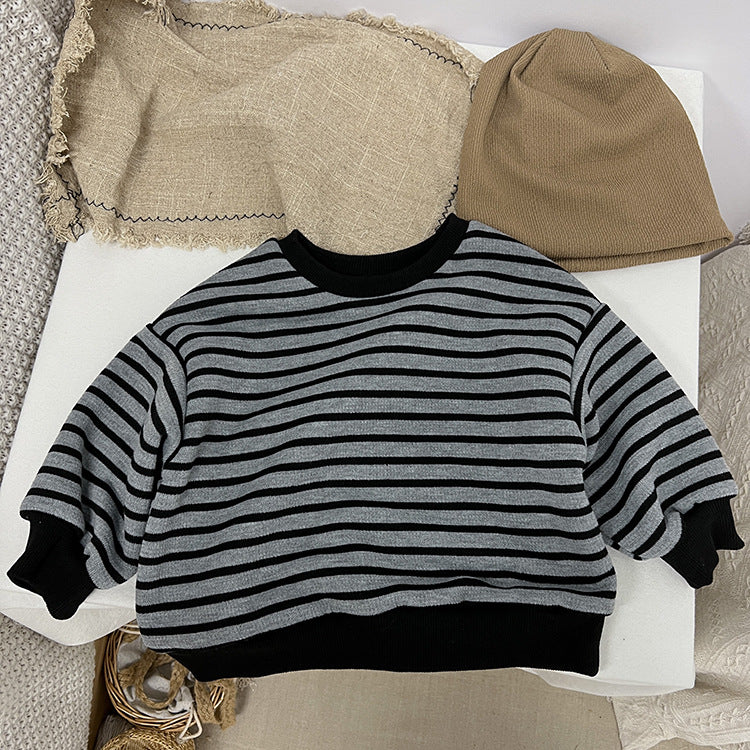 Baby Kid Boys Striped Tops