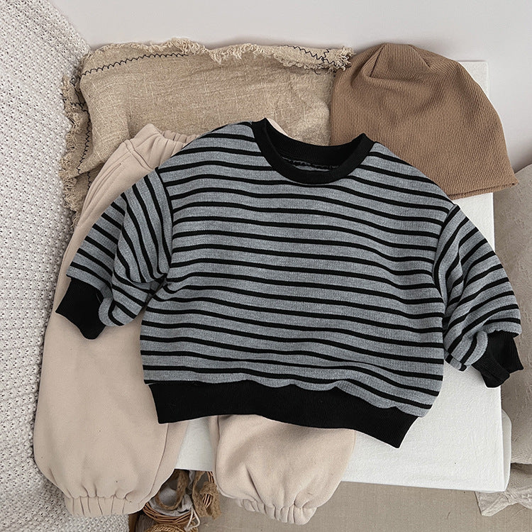 Baby Kid Boys Striped Tops