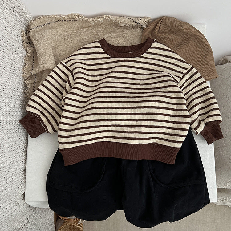 Baby Kid Boys Striped Tops