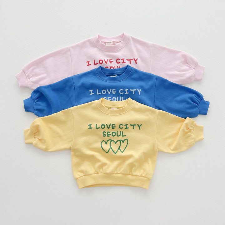 2 Pieces Set Baby Kid Girls Boys Letters Love heart Tops And Solid Color Pants